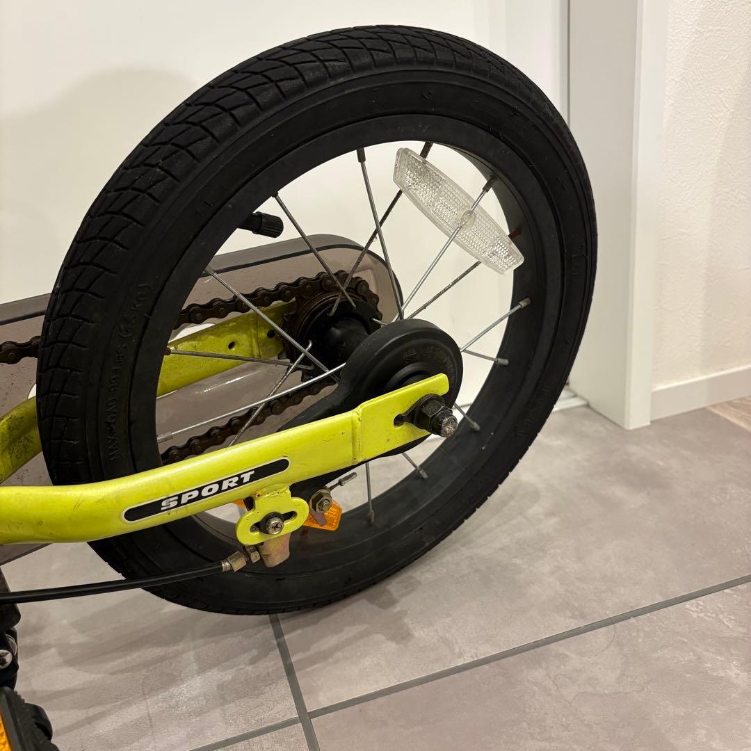 ストライダー限定色 STRIDER 14X ライムイエロー 幼児自転車