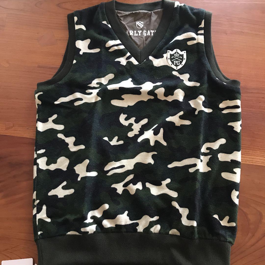 PEARLY GATES リバーシブルVネックベスト