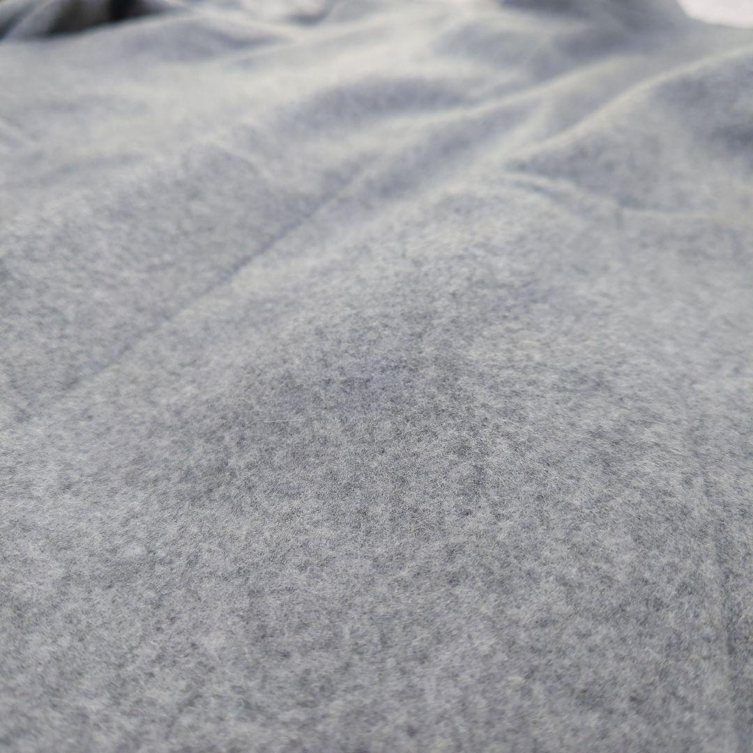 ✨日本製✨【Theory】ロングチェスターコート（L）グレー/ハイネック