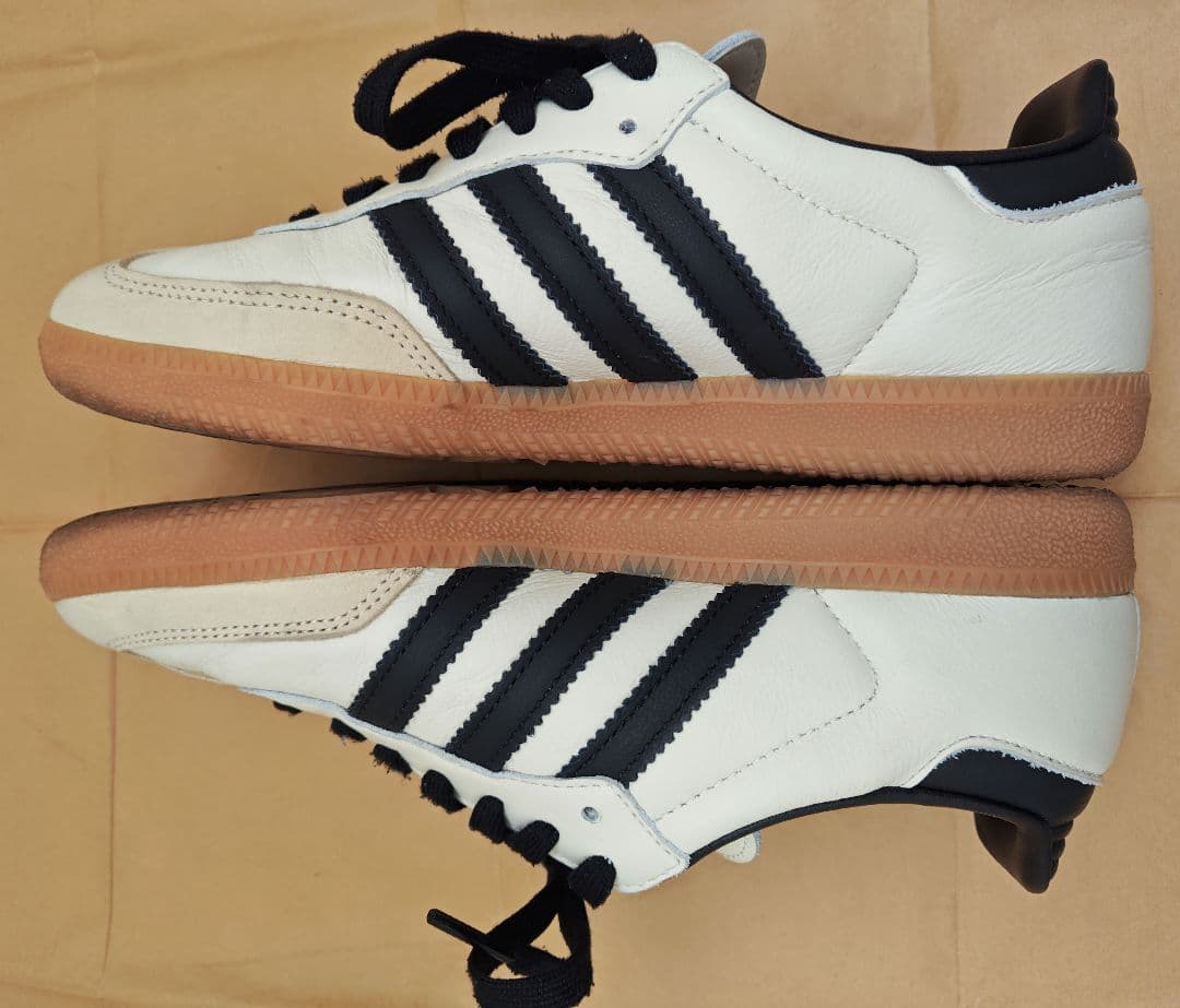 アディダス　オリジナルズ　サンバ　OG　24.0　ベージュ