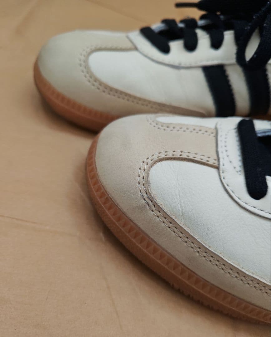 アディダス　オリジナルズ　サンバ　OG　24.0　ベージュ