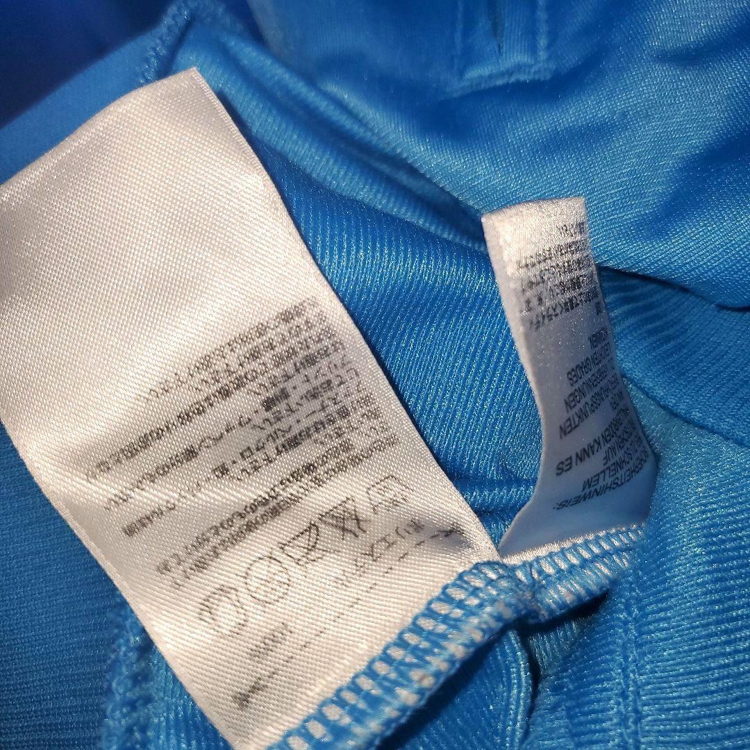 adidas セットアップ トラックジャケット L パンツ M 水色 あのちゃん