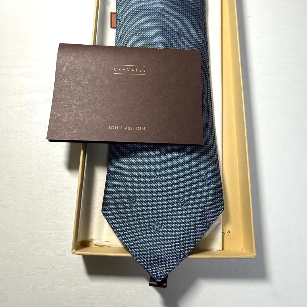【未使用・箱付】LOUIS VUITTON ルイ・ヴィトン ネクタイ