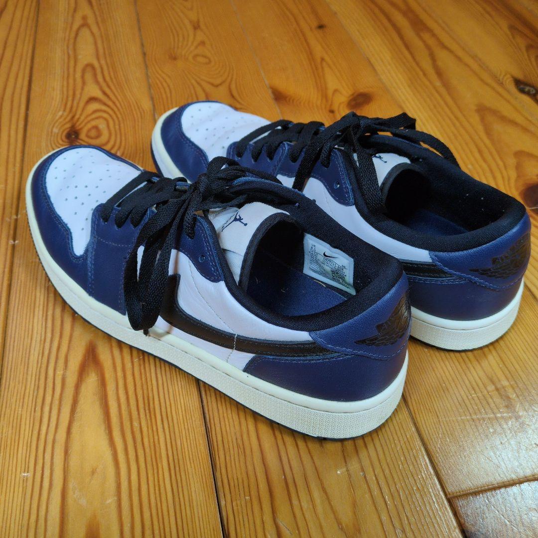 レアカラーJordan1Low Golf シューズ ネイビー/ホワイト26.5