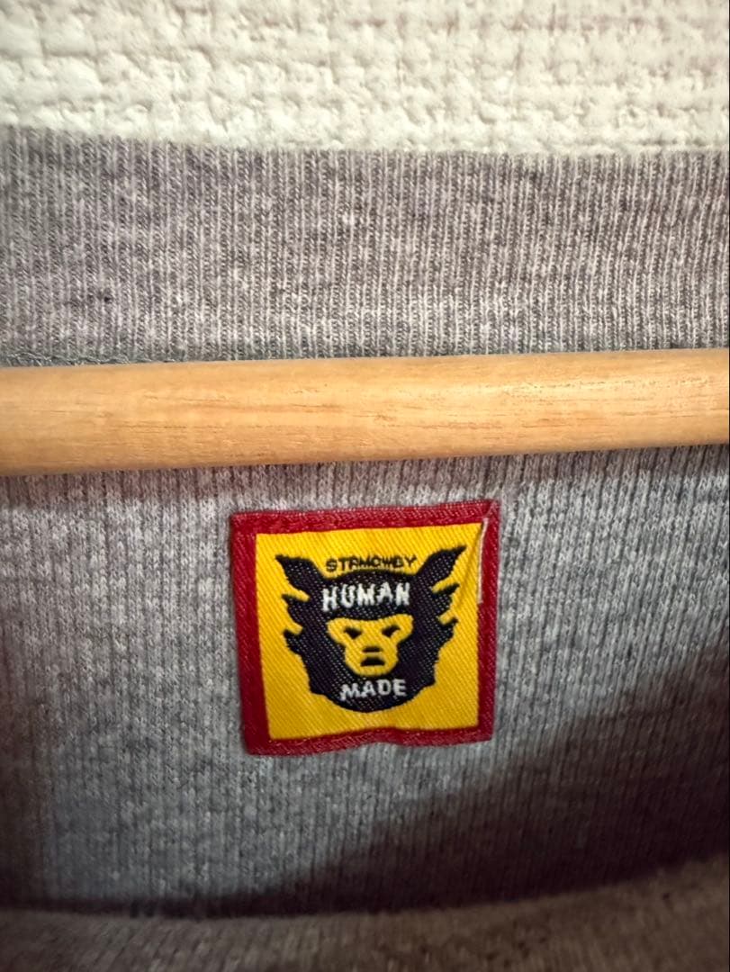 A*u様 RAGLAN SLEEVE L/S T-SHIRT GRAY 2XL