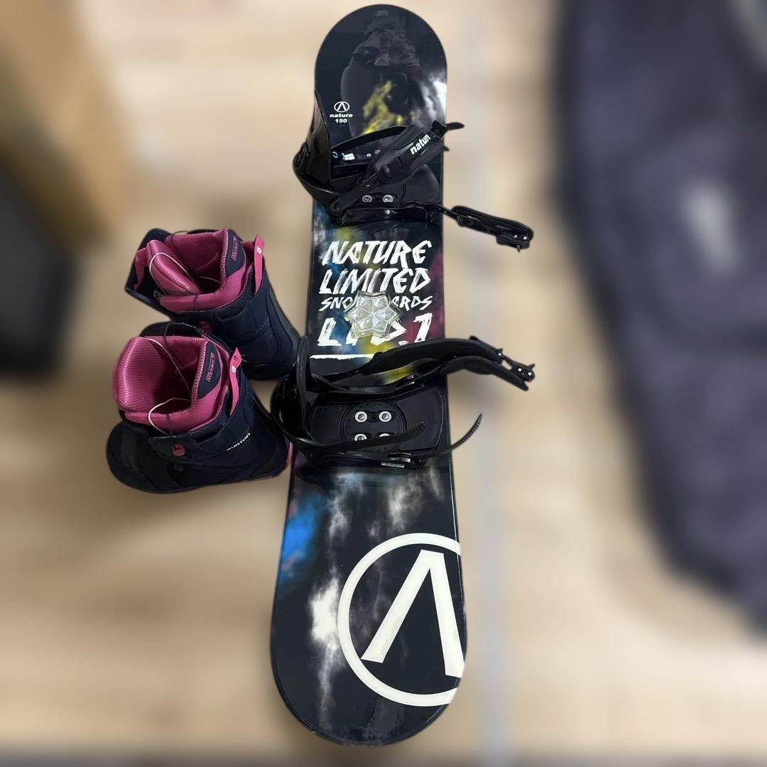 P*u様 ARBN NATURE LIMITED スノーボード 150cm リー