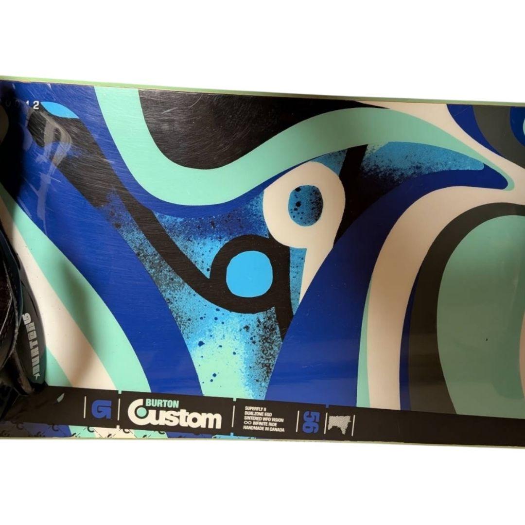 【美品】BURTON Custom スノーボード バートン ビンディング セット