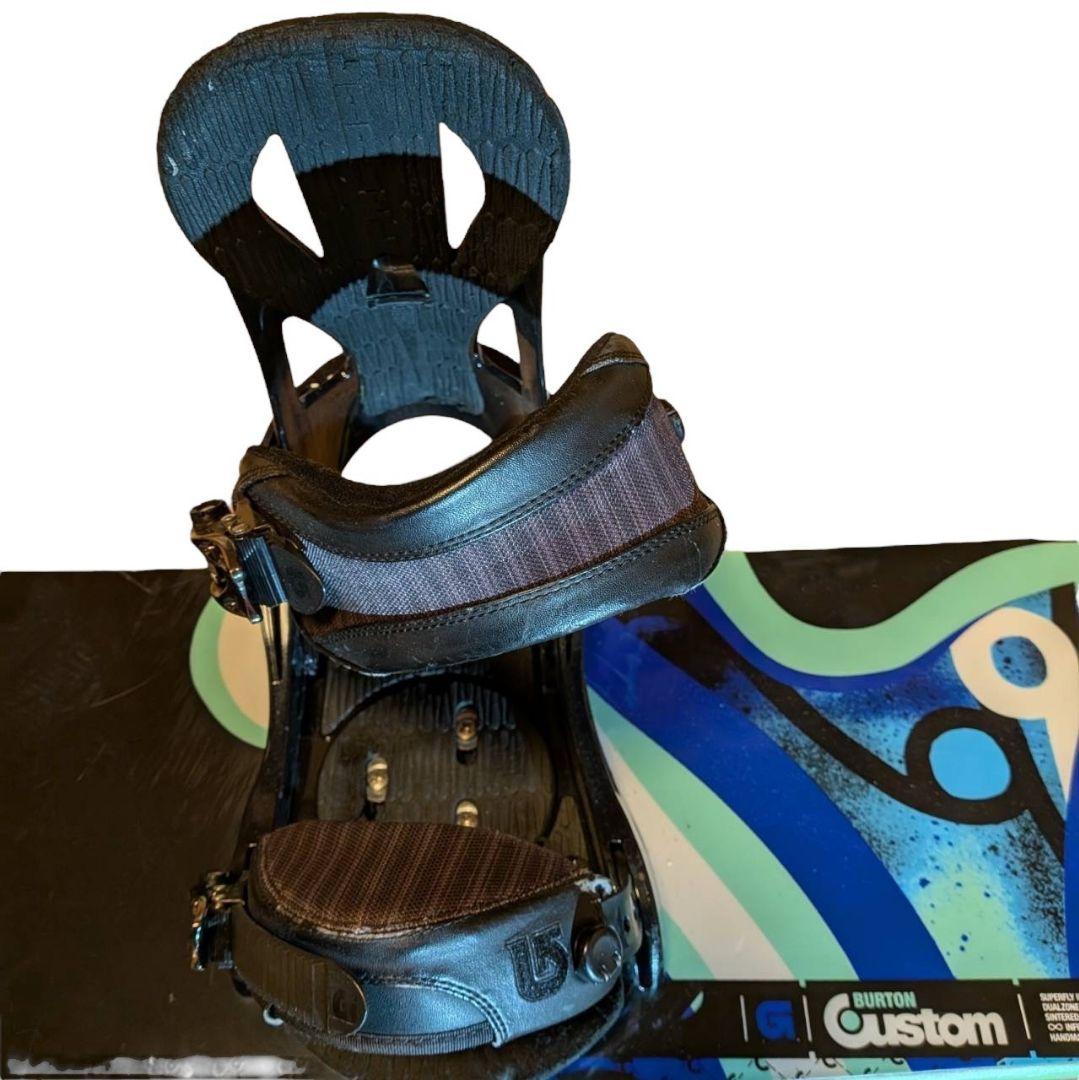 【美品】BURTON Custom スノーボード バートン ビンディング セット