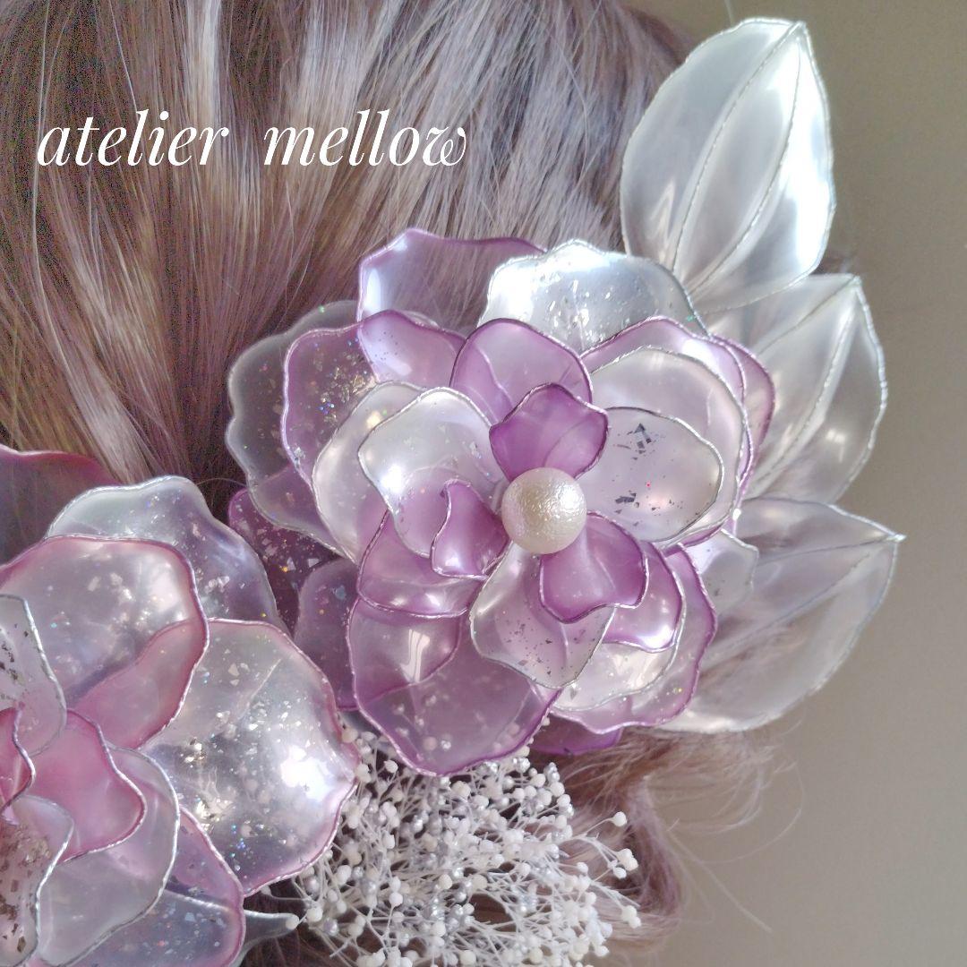 成人式 髪飾り 七五三 卒業式 アメリカンフラワー【K♡E mama 】