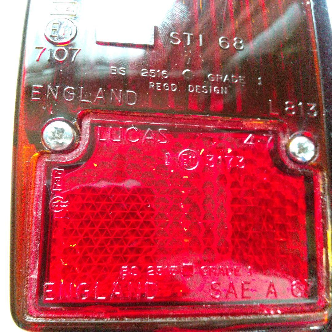 (未使用)旧ミニ Mk-2、3用 テールランプ左右セット(Lucas)