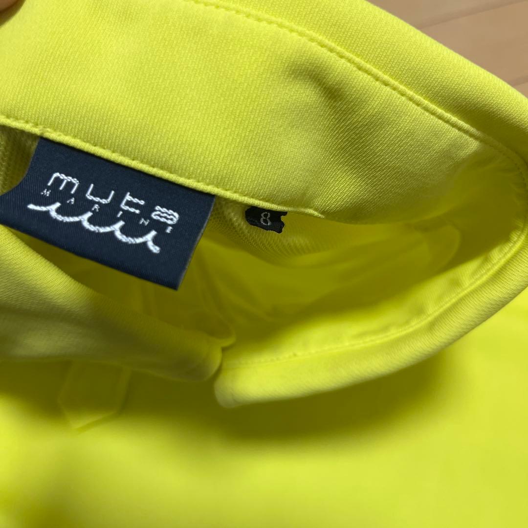 【muta】バイカラー　ポロシャツ　ゴルフ　サイズ8