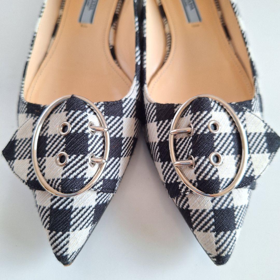 PRADA プラダ フラットシューズ パンプス　 24cm
