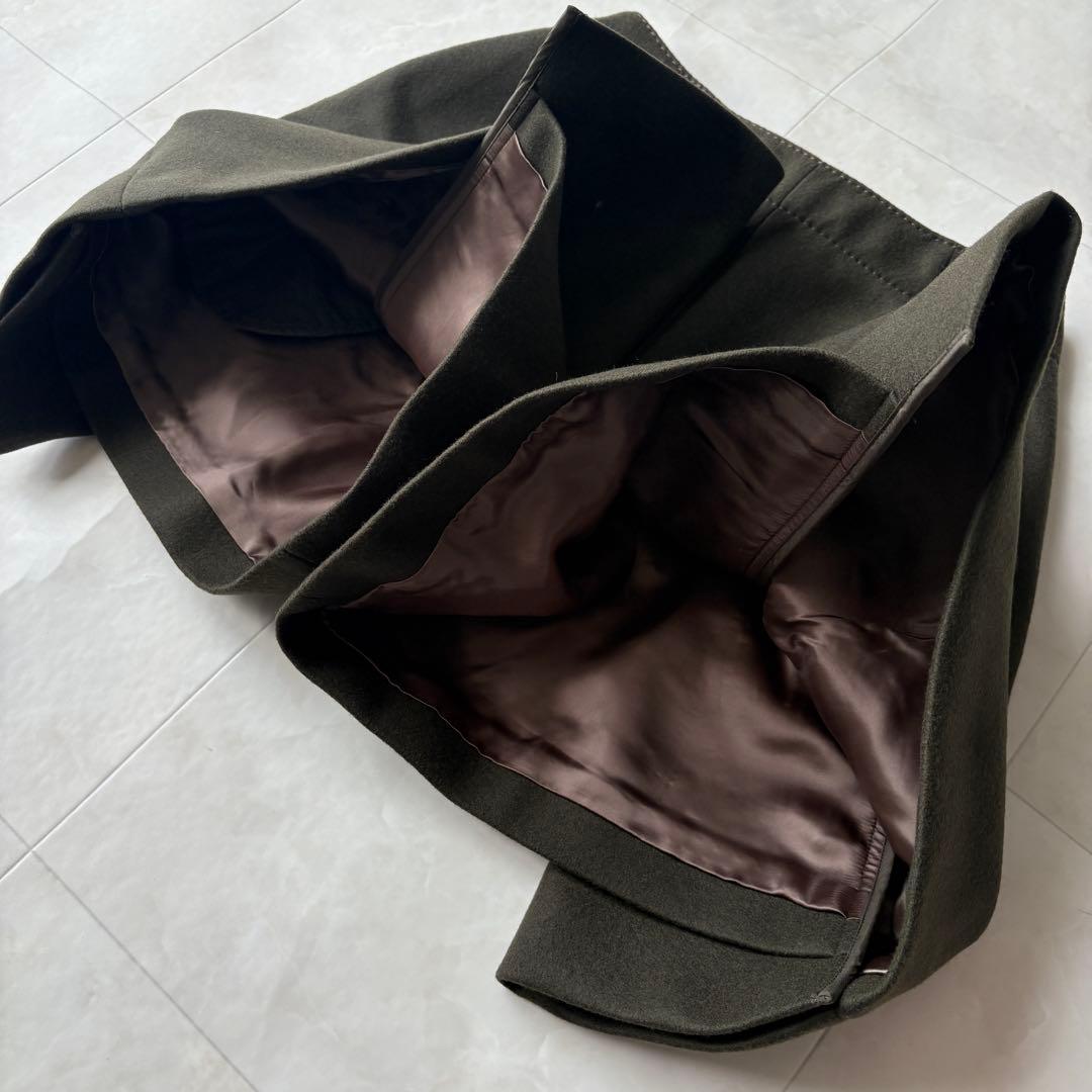 極美品✨sacai luck メルトンショートパンツ カーキ 金ボタン 1サイズ