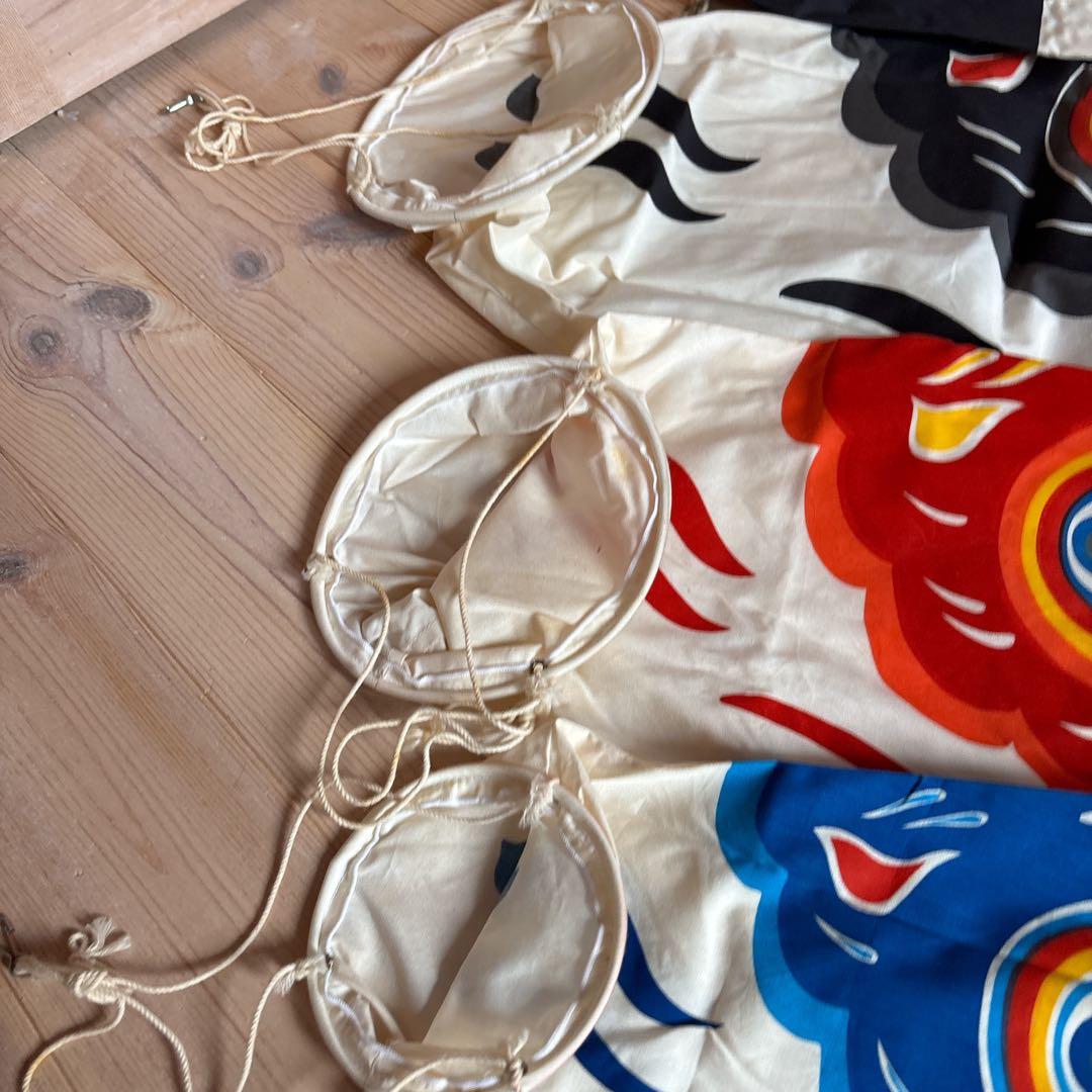 鯉のぼり 龍王本染　鯉と吹流しのみ