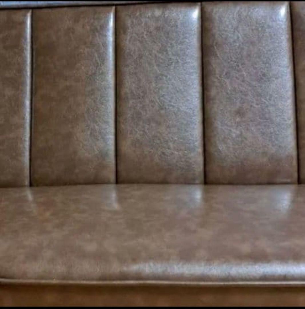 ヒビ様 unico ワイス　2人掛け ベンチ ソファー ブラウン