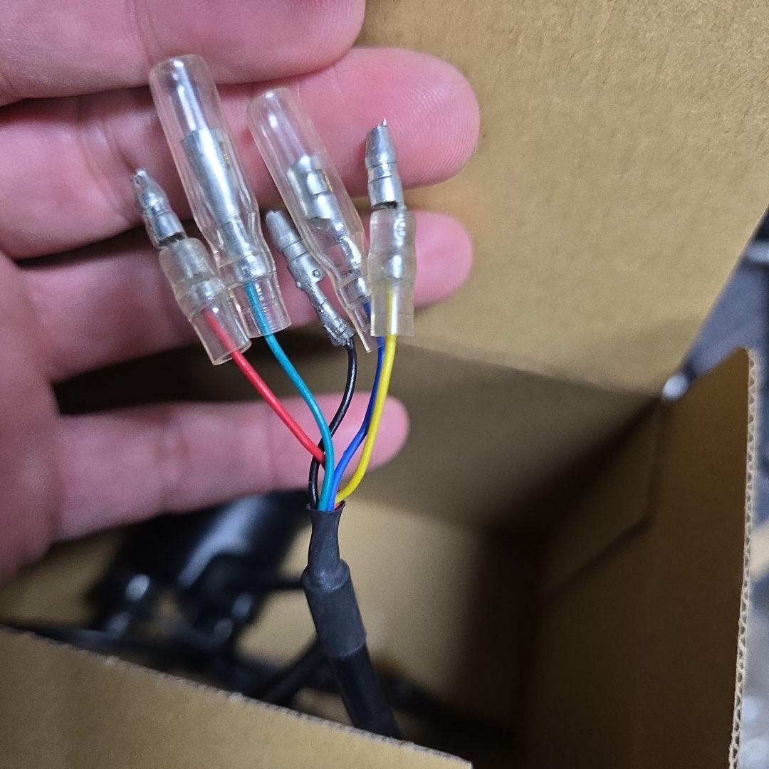 デイトナ　タコメーター ブラック 4本配線付き