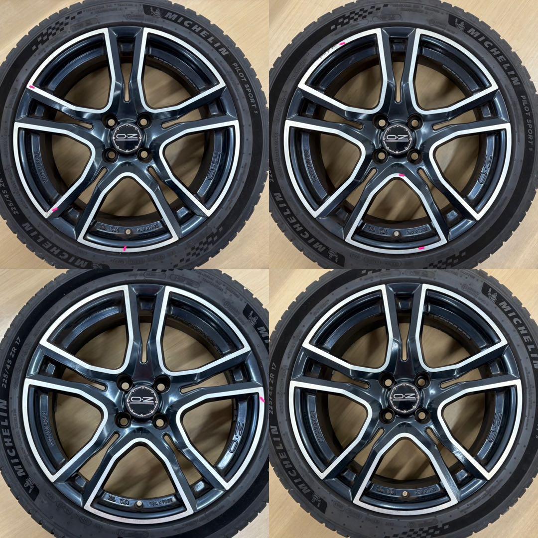 OZ アドレナリーナ7J17H2 ET25 プジョー308