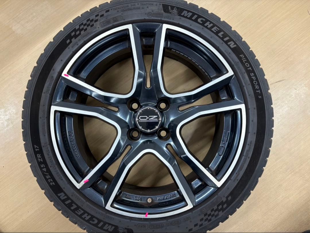 OZ アドレナリーナ7J17H2 ET25 プジョー308