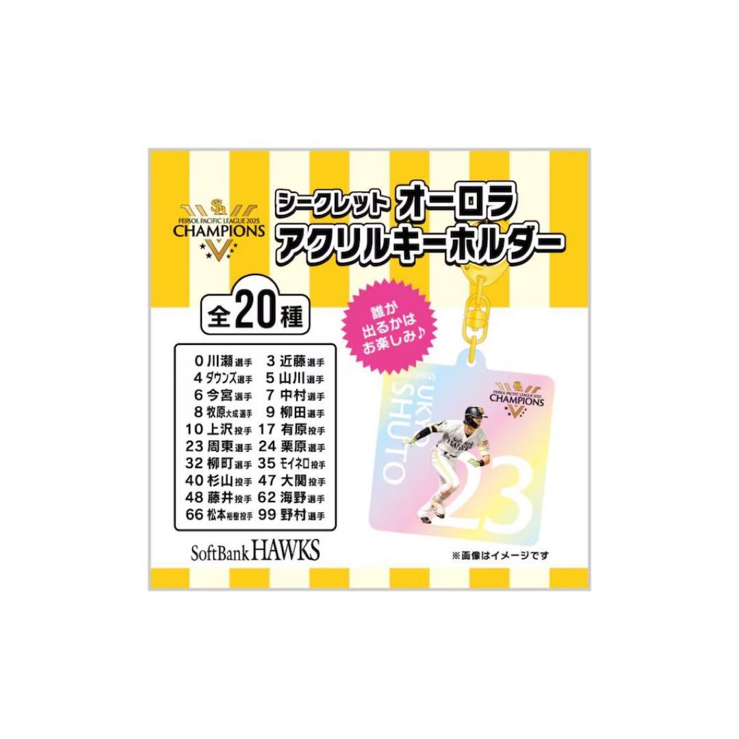 【バラ売り】ソフトバンクホークス グッズキーホルダー