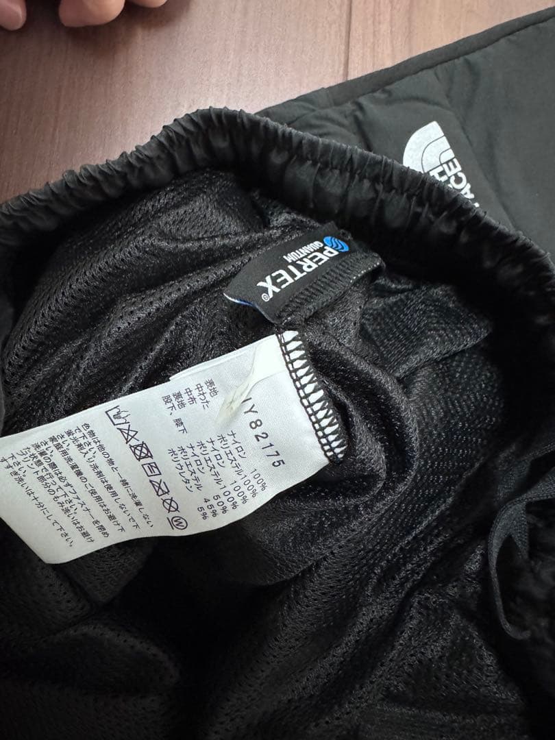 ノースフェイス レッドランロングパンツ　ブラックNY82175 Sサイズ