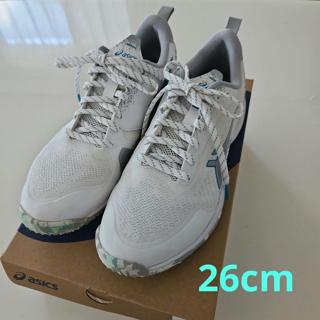 ASICSテニスシューズ PRESTIGELYTEd5 OC WIDE 26cm