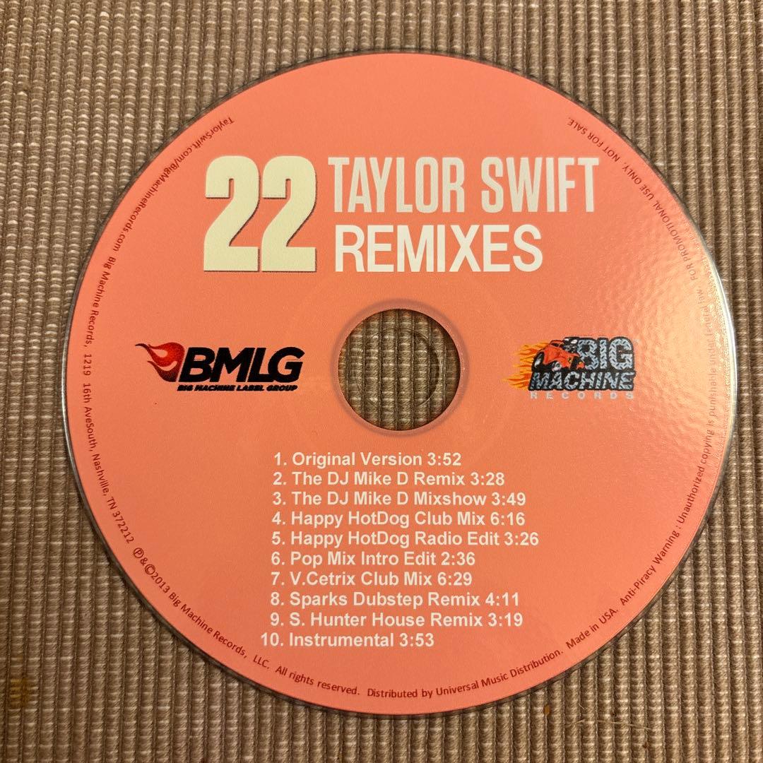 Taylor swift 「22」Remixes」