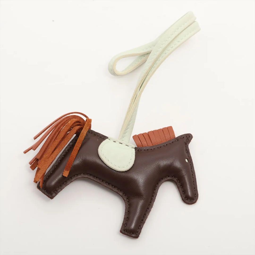 エルメス ロデオチャームPM U:2022年 チャーム アニョーミロ ブラウン