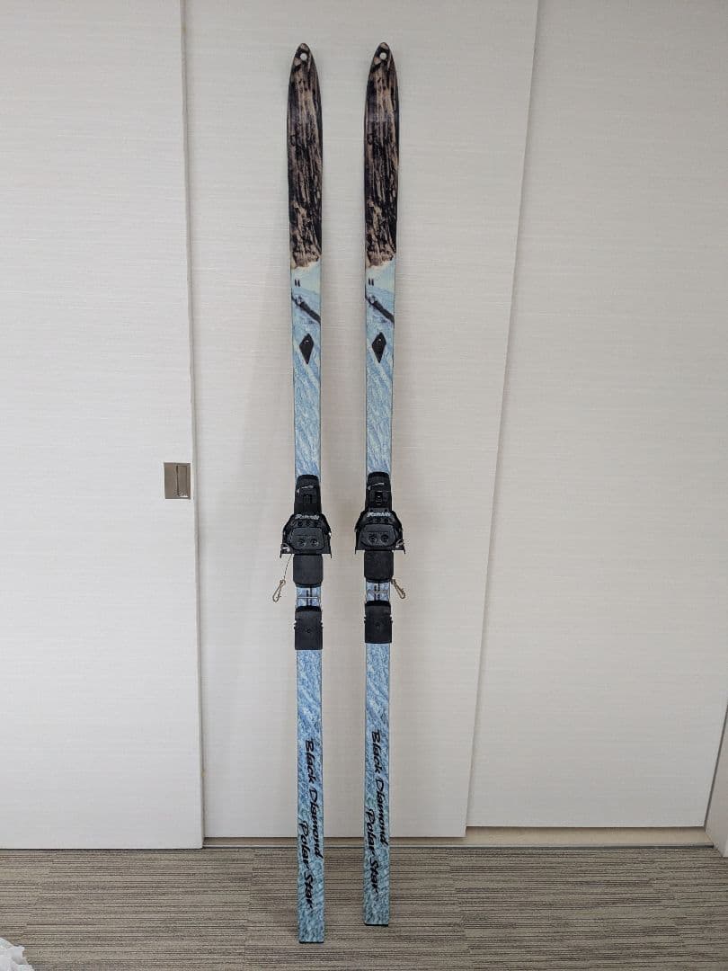 テレマークスキー板　ブラックダイヤモンド　ポーラースター　ステップソール