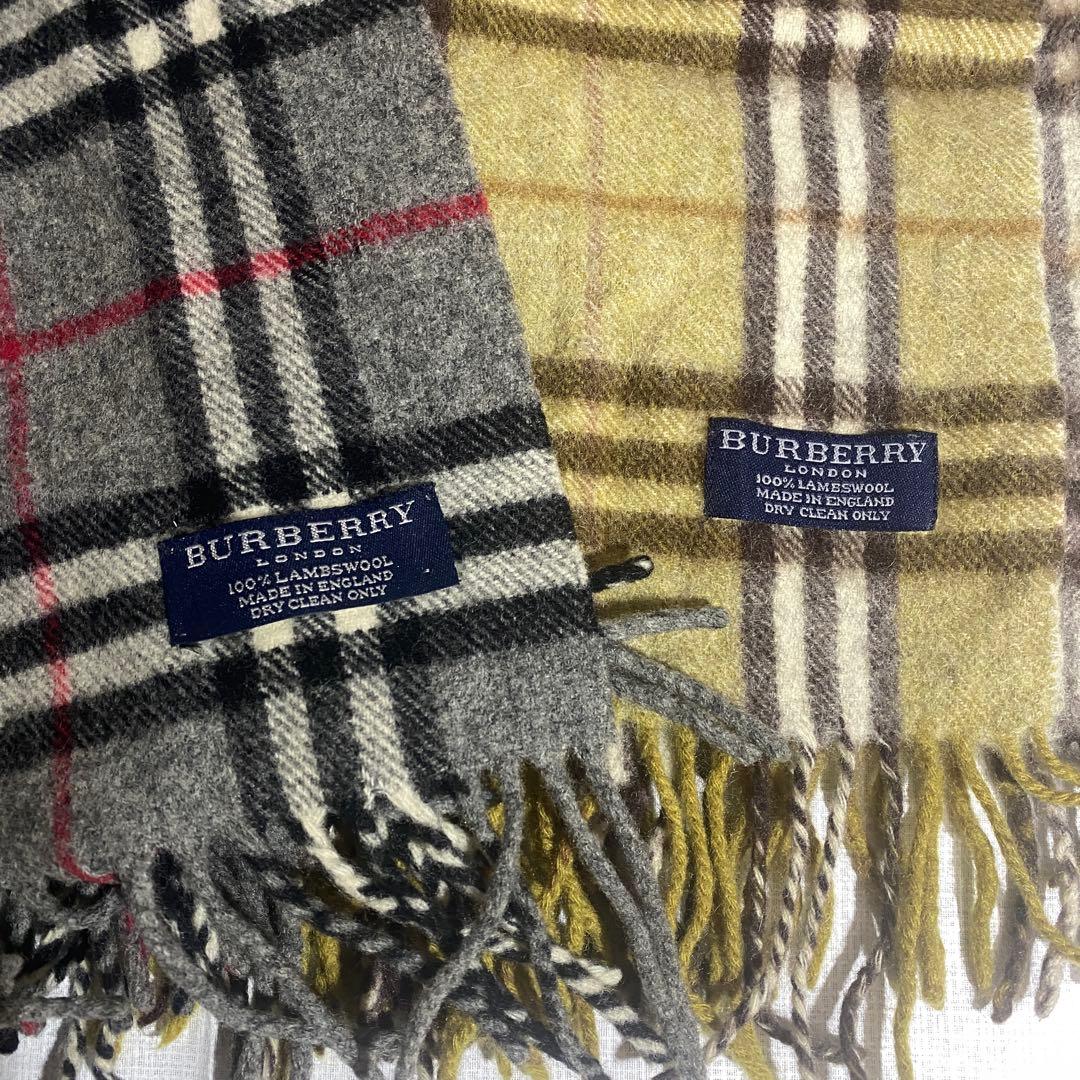 Burberry Made in England Lambswool 2セット