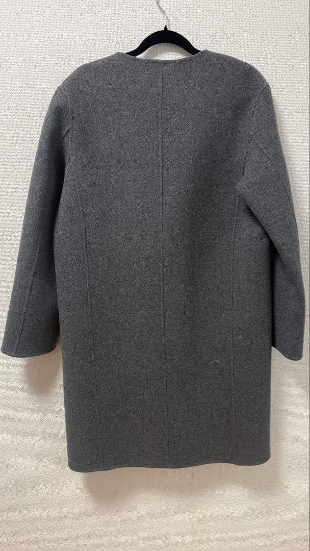 最終価格　新品未使用　Edition ウールメルトンコート　グレー　フリーサイズ