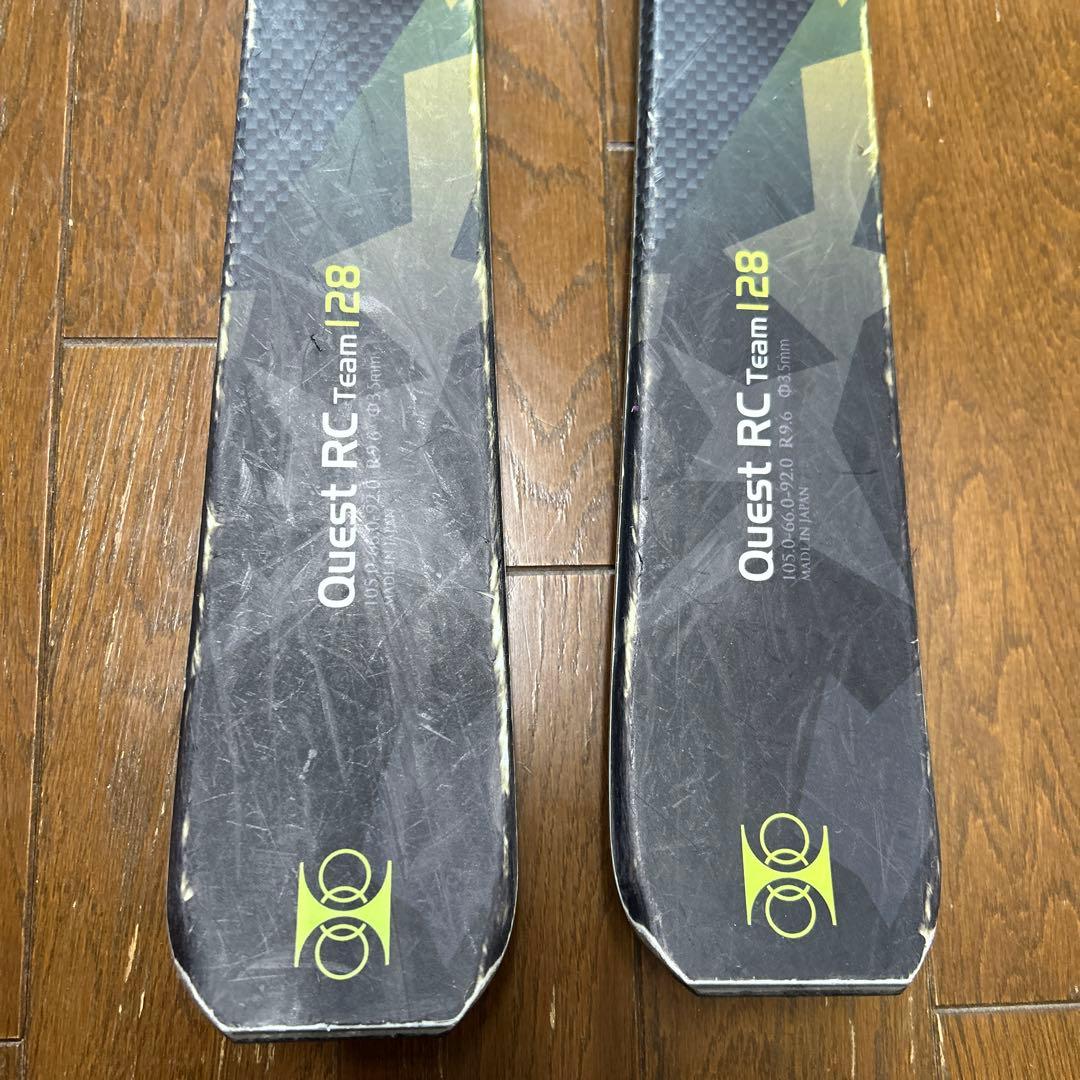 Hart スキー板(128cm).シューズ(22cm)ポールセット　キッズ