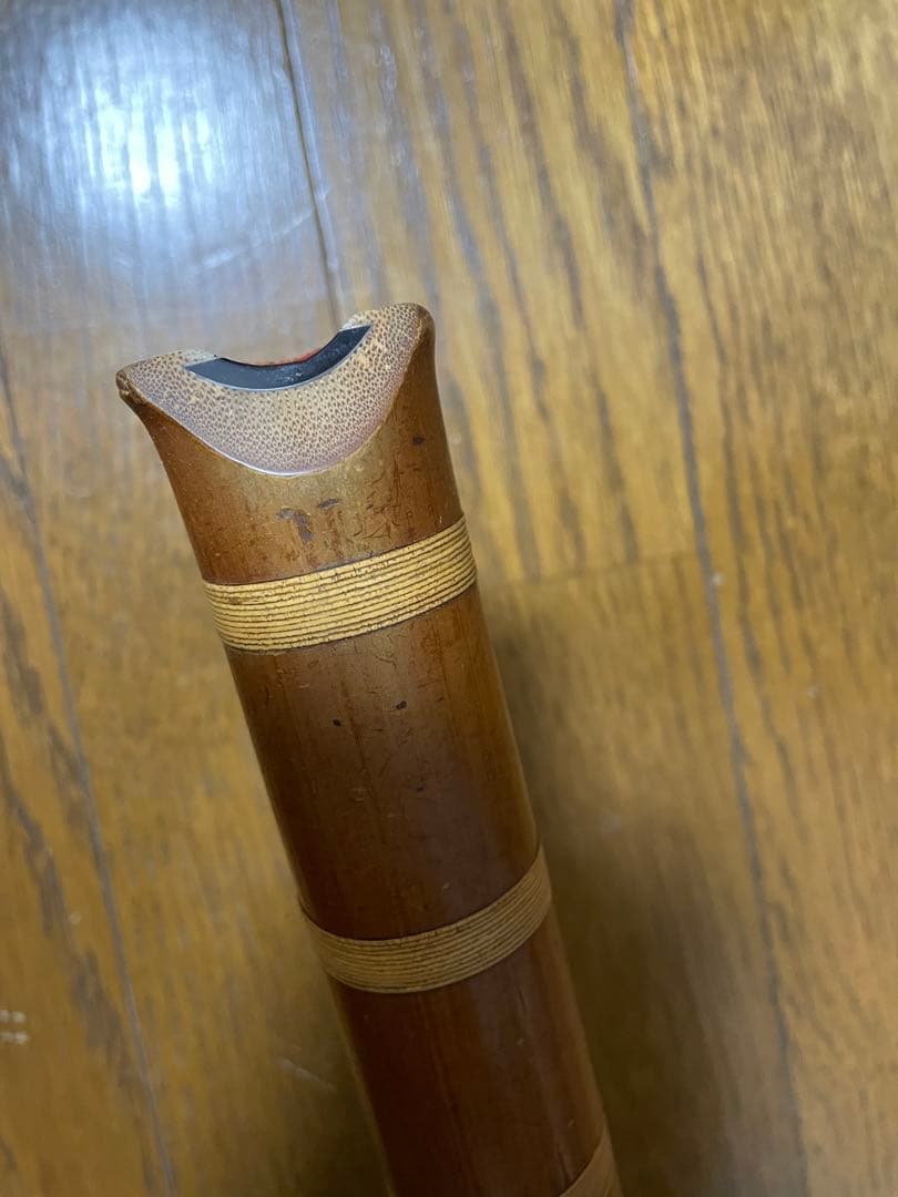 尺八 本体 竹製　破損あり
