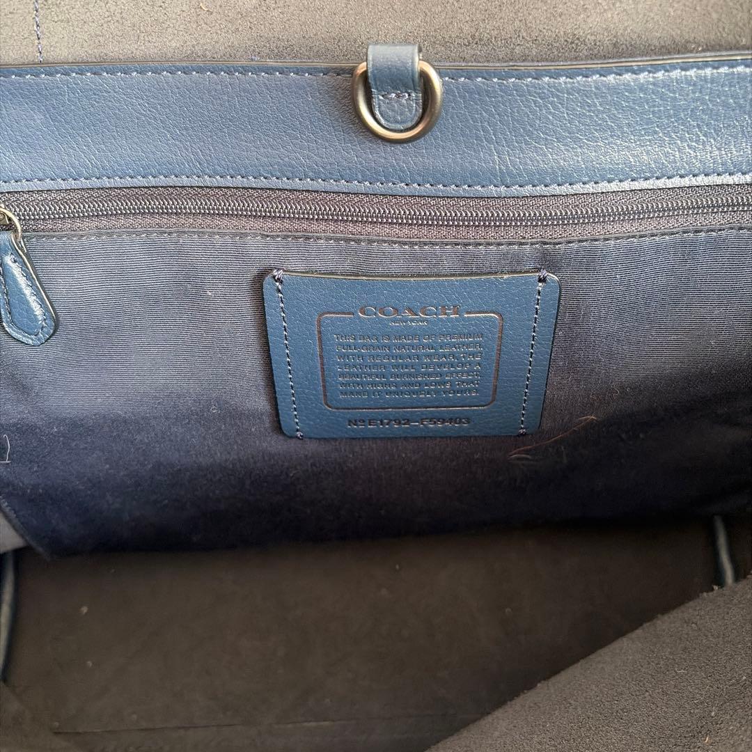 コーチ レザートートバック