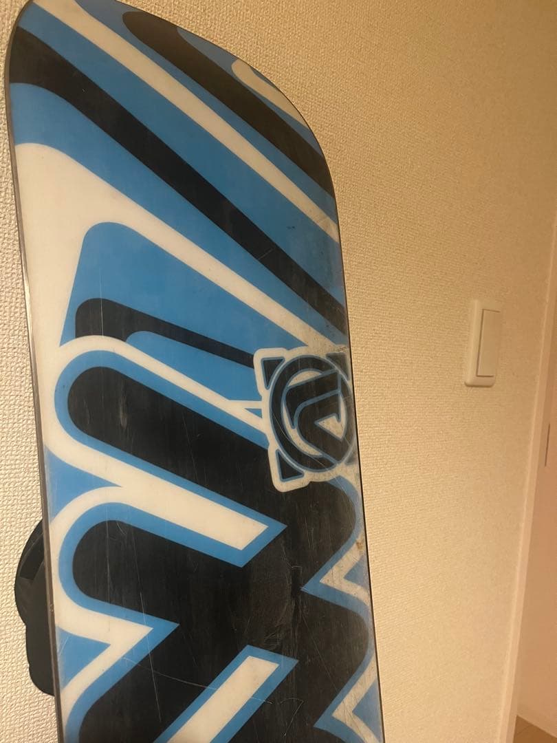 Flow 140 スノーボード 青/黒　ヴィンディング付き