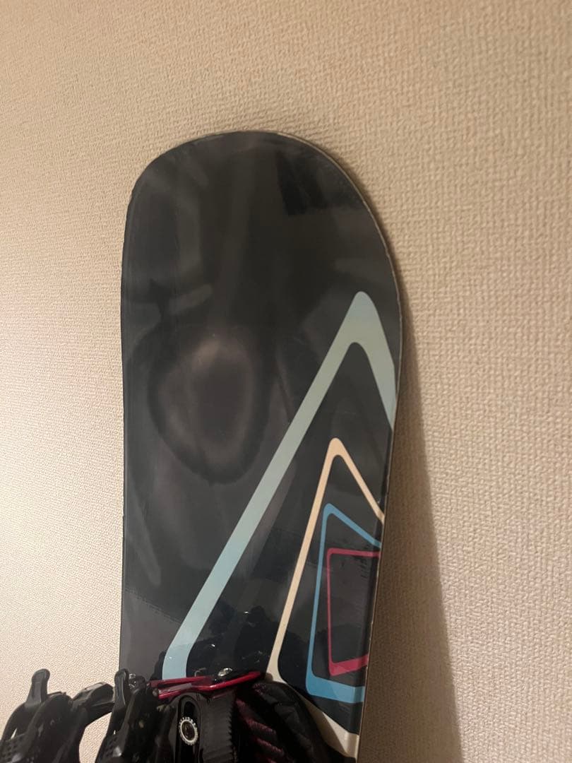 Flow 140 スノーボード 青/黒　ヴィンディング付き
