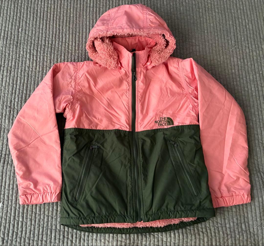 未使用　美品THE NORTH FACE ノマドジャケット ピンク　130