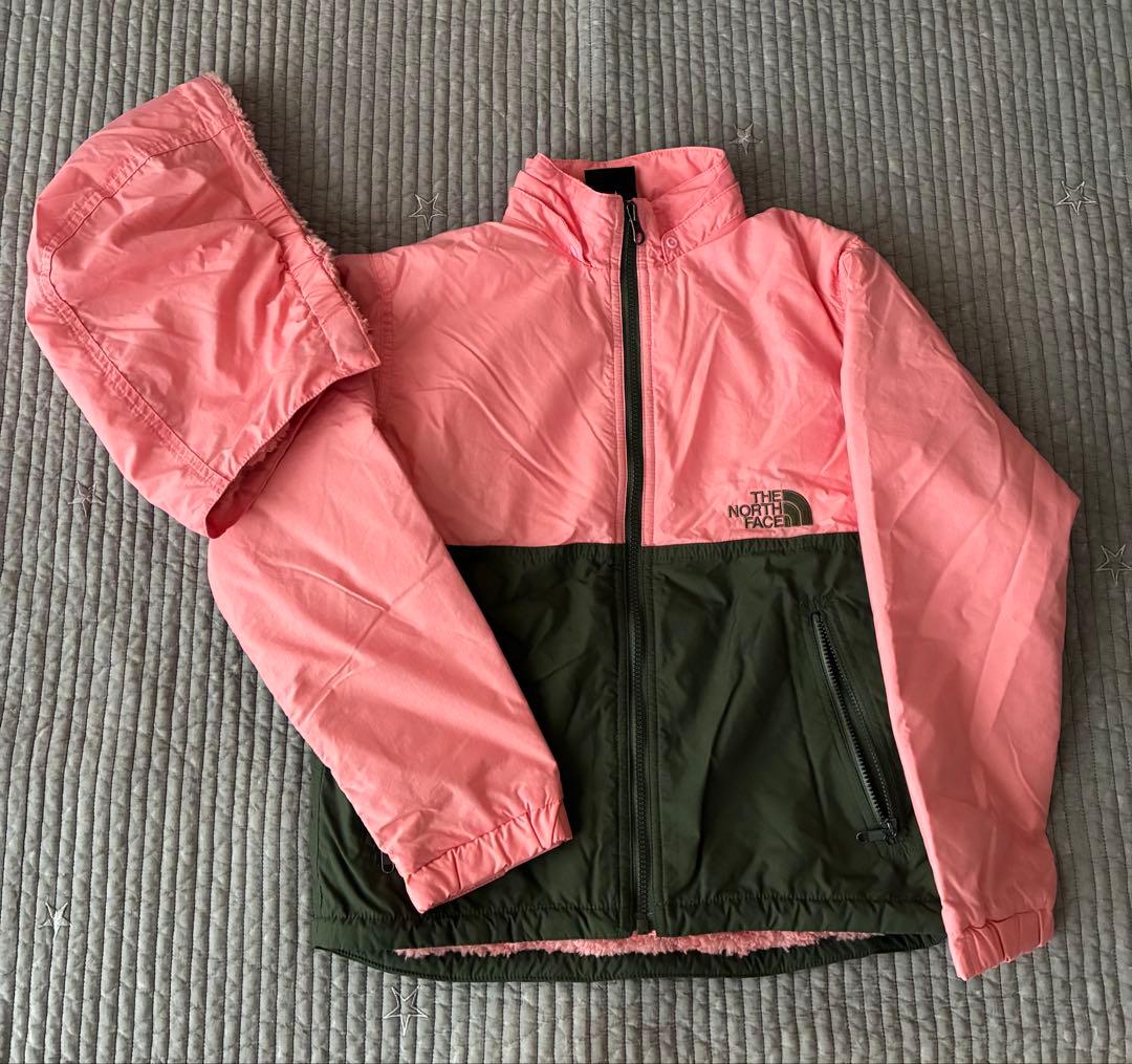 未使用　美品THE NORTH FACE ノマドジャケット ピンク　130