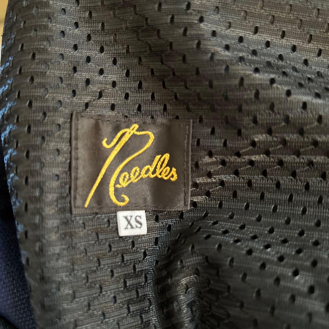 ニードルス　トラックパンツ　フレア　XS ネイビーピンク　レトロ　古着