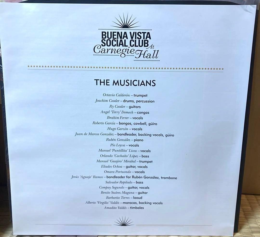 レア Buena Vista Social Club Carnegie Hall