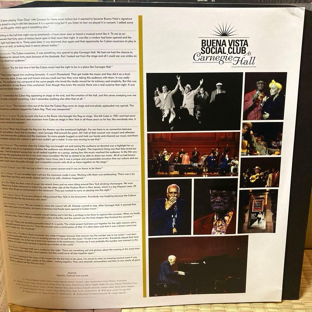 レア Buena Vista Social Club Carnegie Hall
