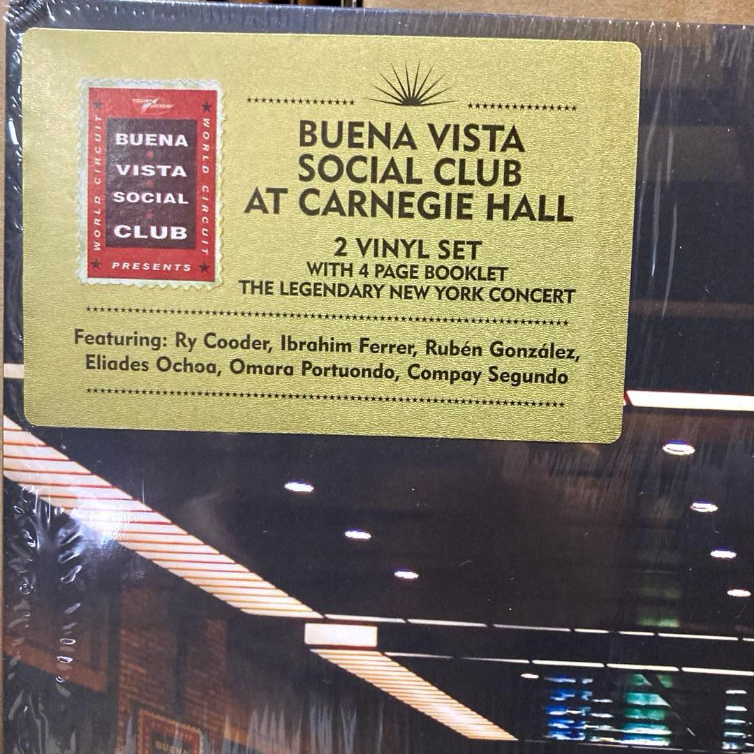 レア Buena Vista Social Club Carnegie Hall