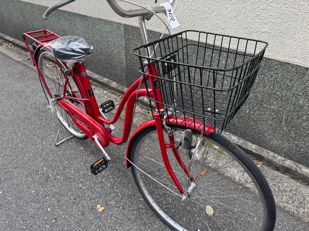 309番　全車両格安販売‼️ 27インチ シティサイクル　ママチャリ