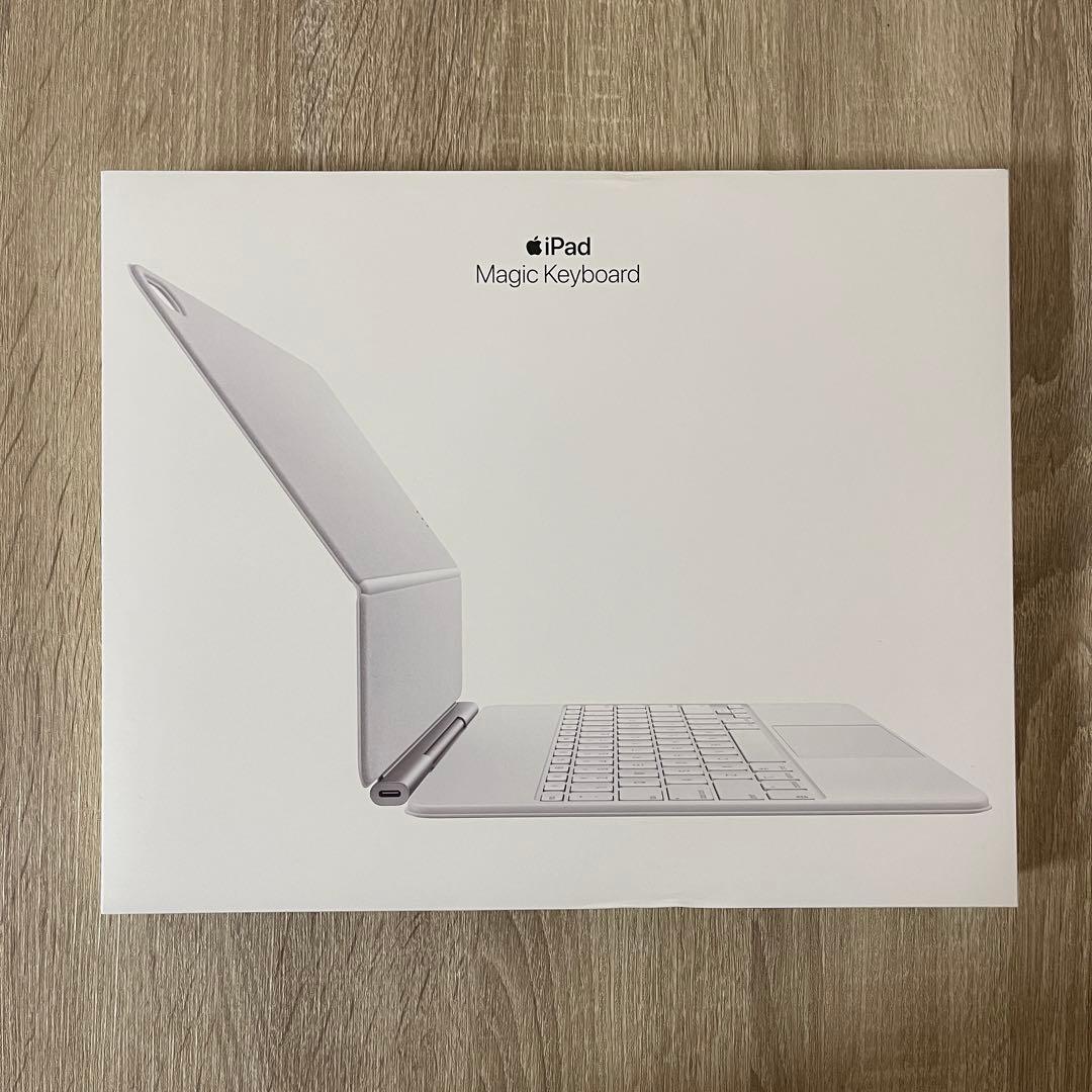 【超美品】iPad Magic Keyboard 日本語 ホワイト！