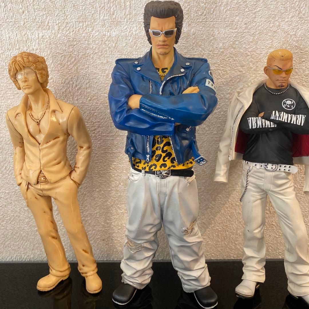 クローズ&ワースト　河内鉄生　玄場寿　花木九里虎　フィギュア　3体セット