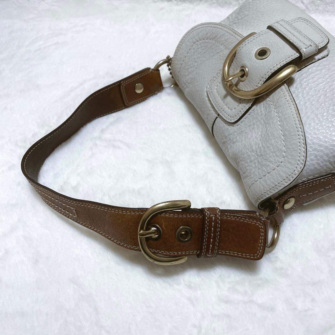 COACH コーチ ソーホー　バッグ　ワンショルダー　シボ革