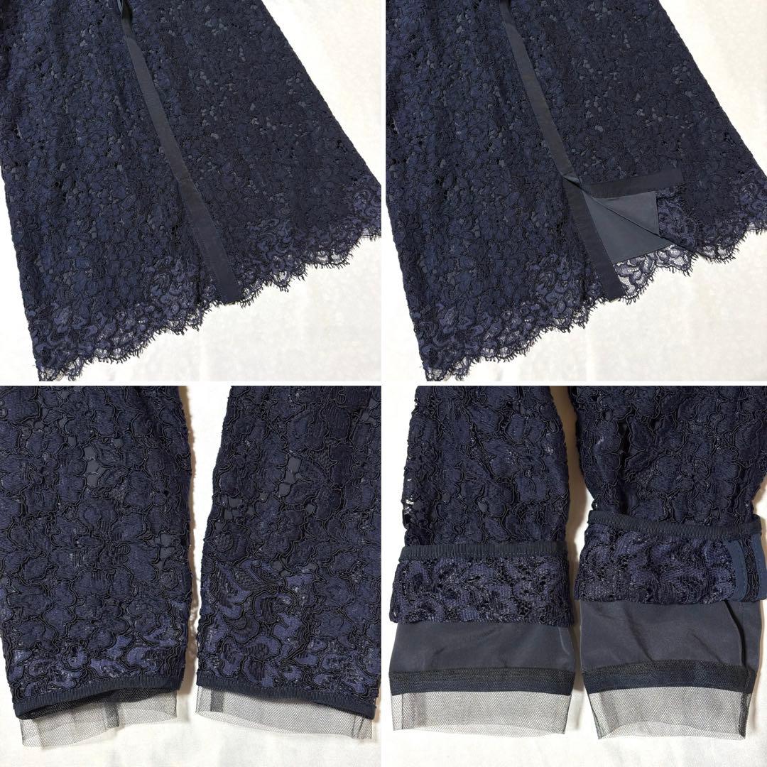 ADORE ボタニカルコードレース　ワンピース チュール 結婚式 入学式　卒業式