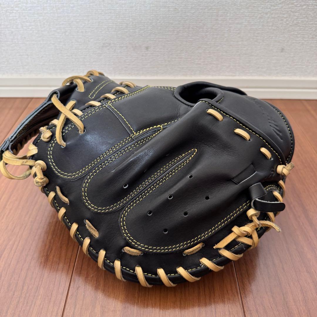 ほぼ未使用　ミズノプロ　硬式用キャッチャーミット　右利き用　號- SAKEBI