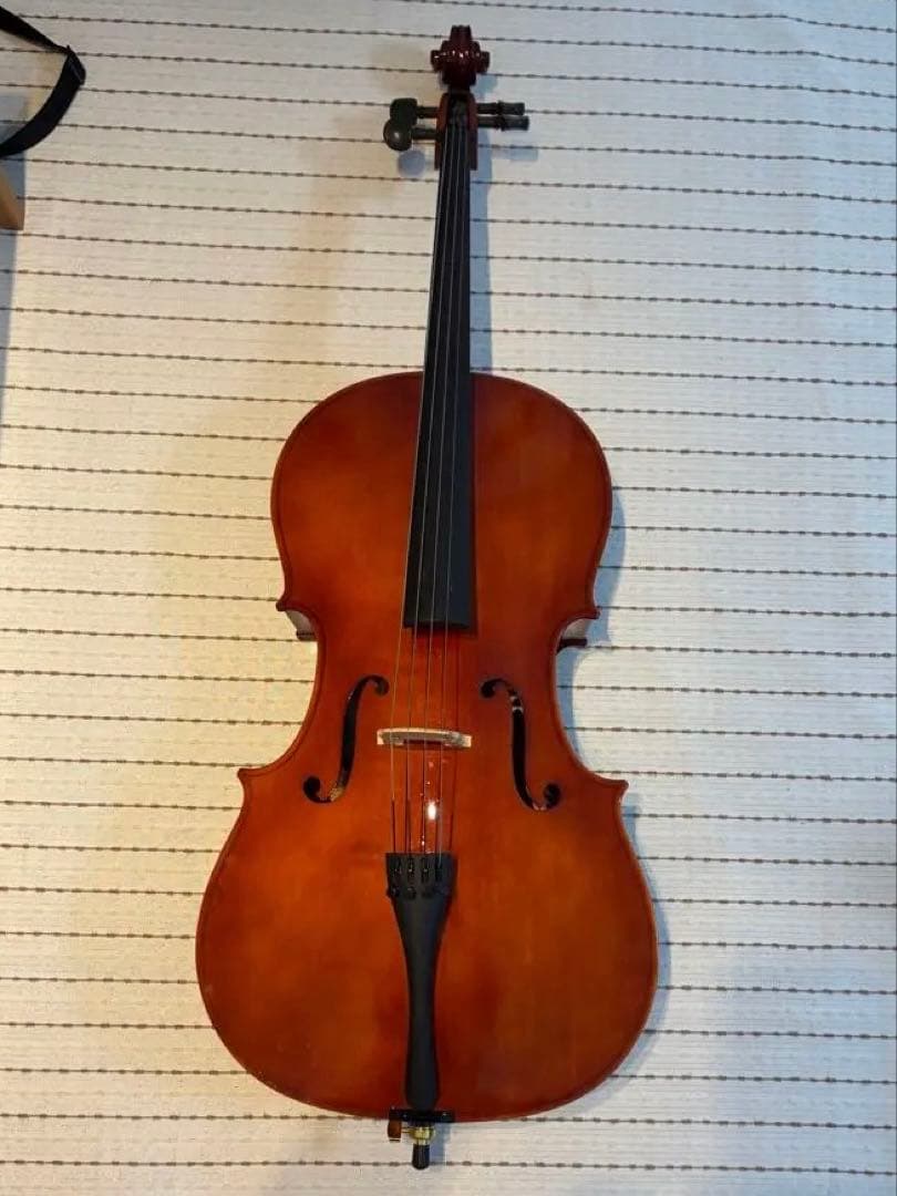 フルサイズ チェロ 4弦 ブラウン