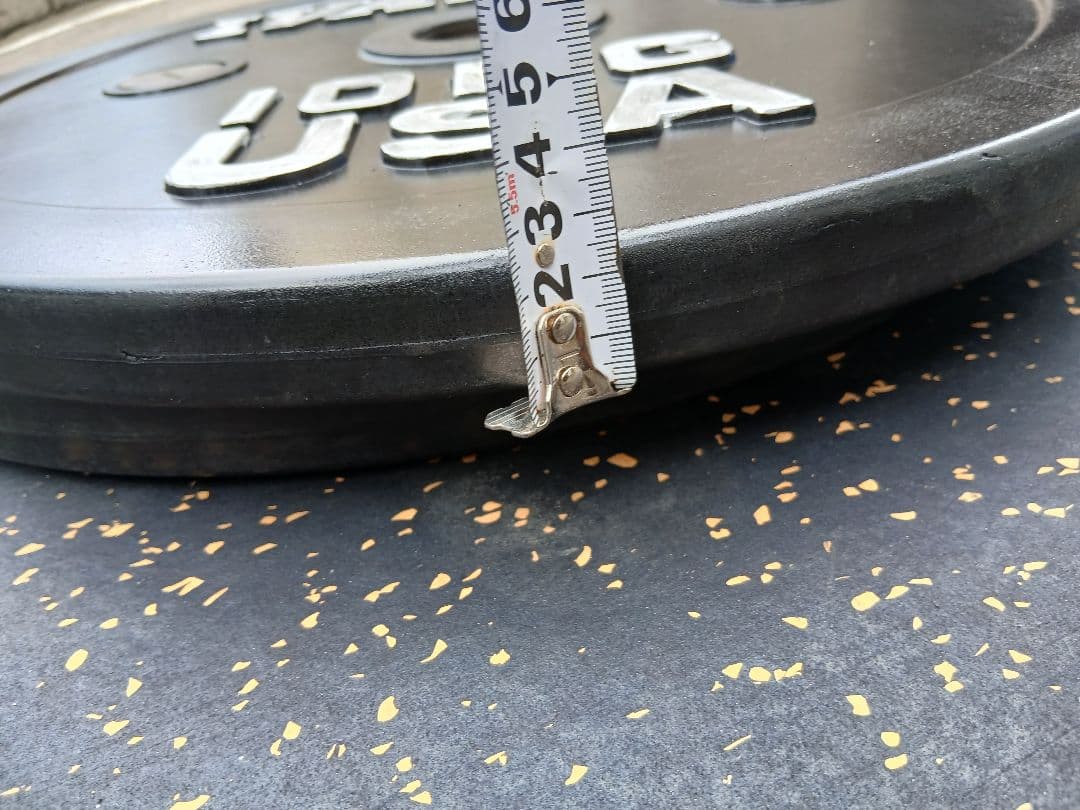 IVANKO(イヴァンコ)バー バンパープレート 10kg x 2枚　穴50mm