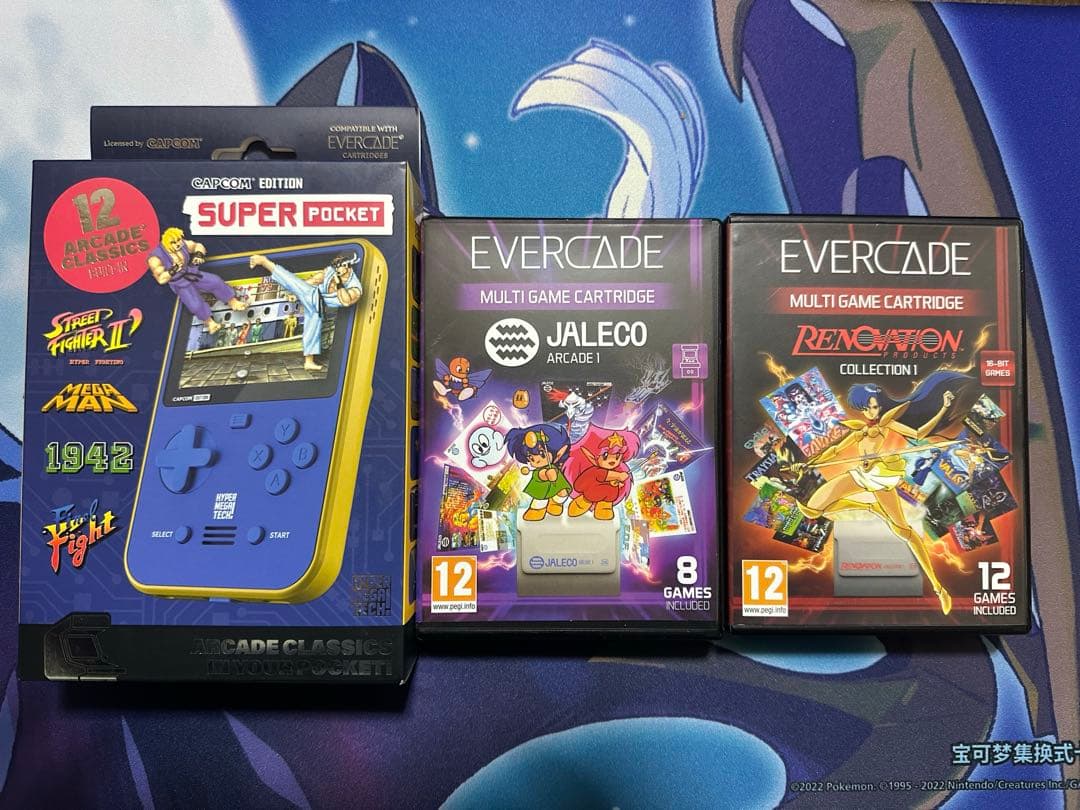 Blazeスーパーポケット　カプコン　カセット付き